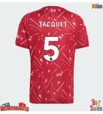 Liverpool Jeremy Jacquet #5 Replica Home Stadium Shirt 2026-27 Short Sleeve